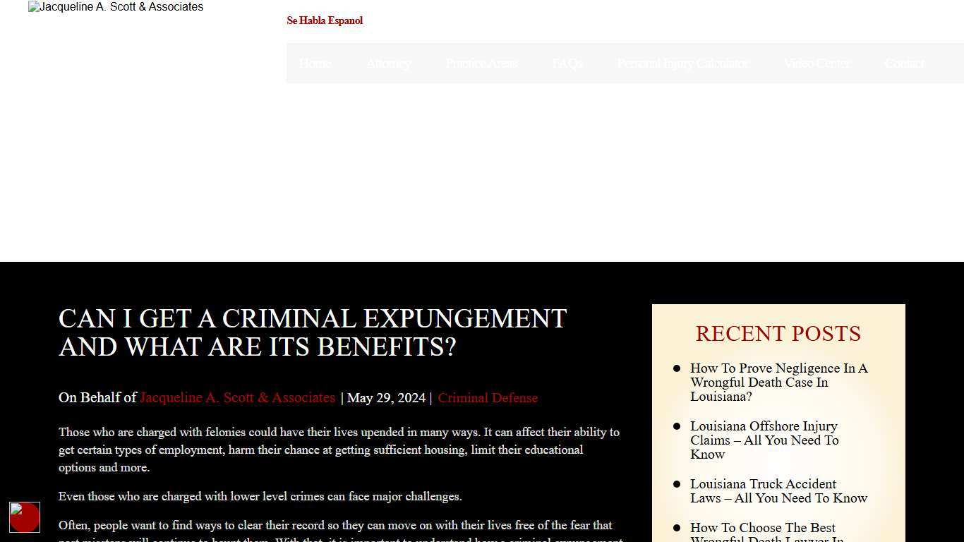 Can I get a criminal expungement and what are its benefits? 2026